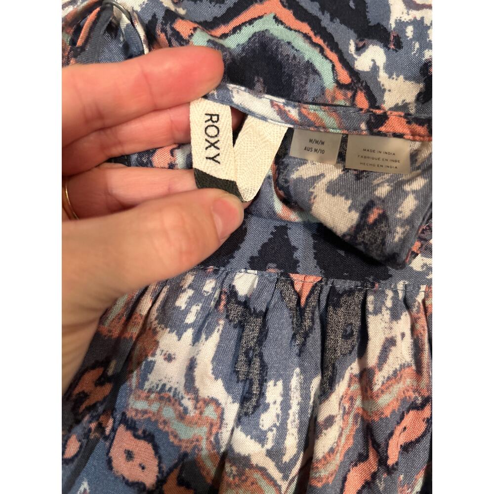 ROXY Y2K Wrap Around Long Dress - Picture 5 of 8